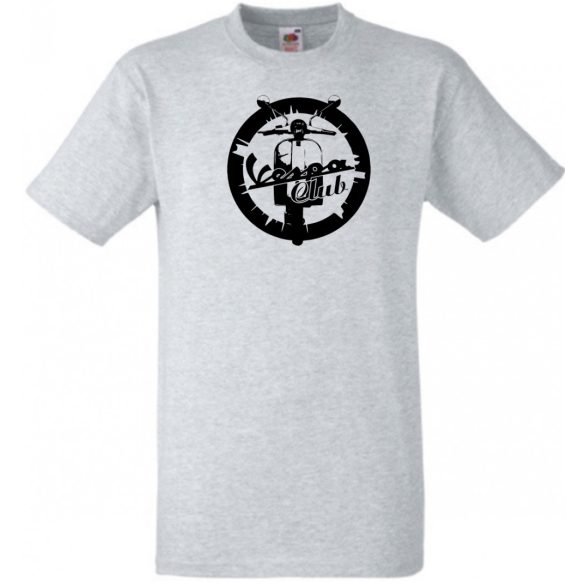 Motor fan Vespa Club férfi rövid ujjú póló