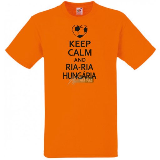 Keep Calm foci szurkoló, Ria Ria Hungária gyerek rövid ujjú póló