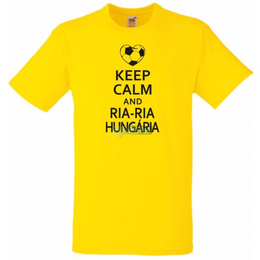 Keep Calm foci szurkoló, Ria Ria Hungária gyerek rövid ujjú póló