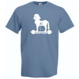 Humor - Trójai faló férfi rövid ujjú póló