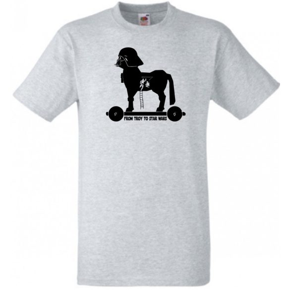 Humor - Trójai faló férfi rövid ujjú póló