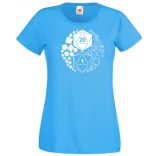 Yin Yang - Agymenők női póló női rövid ujjú póló