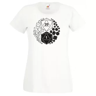 Yin Yang - Agymenők női póló női rövid ujjú póló