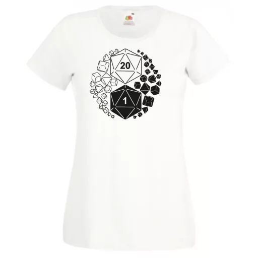 Yin Yang - Agymenők női póló női rövid ujjú póló