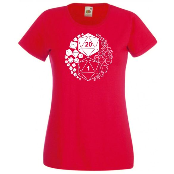 Yin Yang - Agymenők női póló női rövid ujjú póló