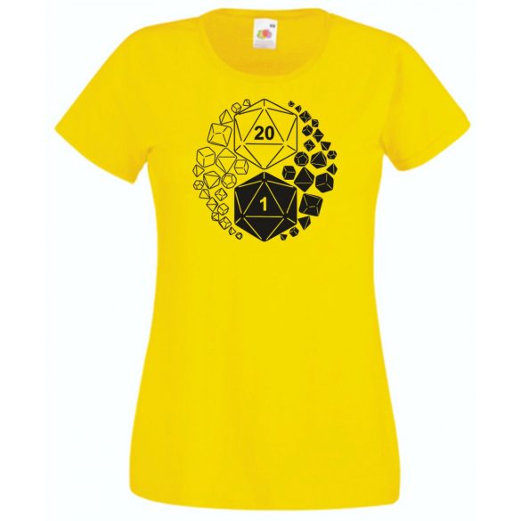 Yin Yang - Agymenők női póló női rövid ujjú póló