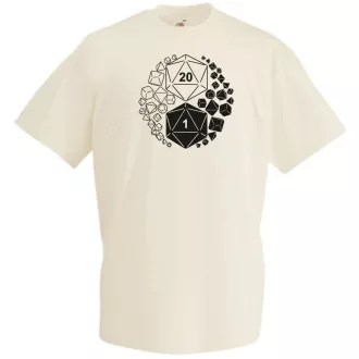 Yin Yang - Agymenők férfi rövid ujjú póló