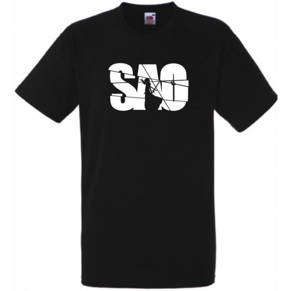 Anime SAO férfi rövid ujjú póló