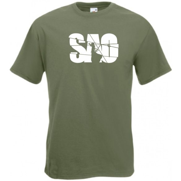 Anime SAO férfi rövid ujjú póló