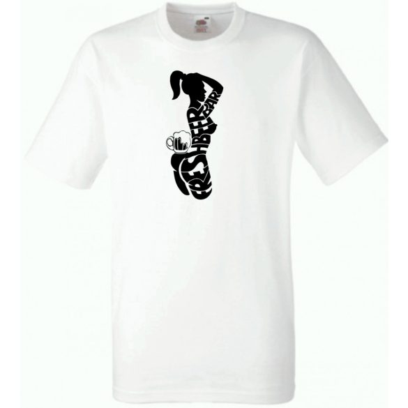 Humor - Fresh Beer Bar férfi rövid ujjú póló