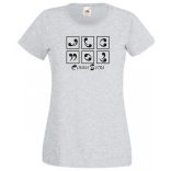 Humor Comma Sutra női rövid ujjú póló