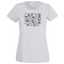 Humor Comma Sutra női rövid ujjú póló