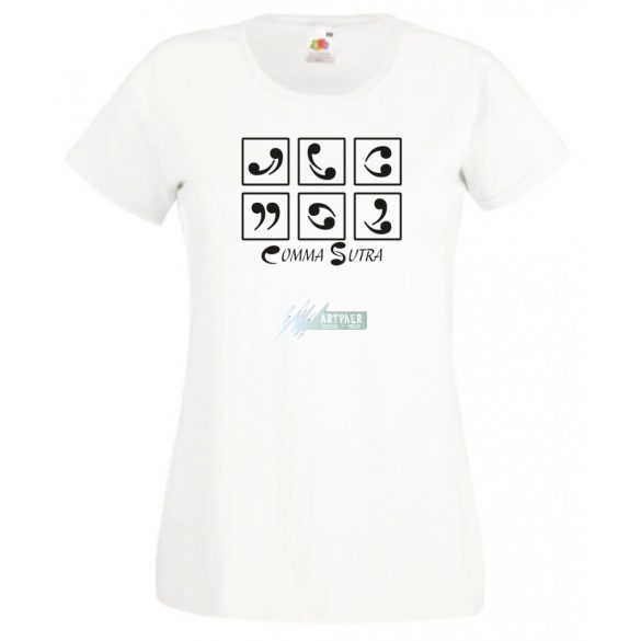 Humor Comma Sutra női rövid ujjú póló