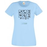 Humor Comma Sutra női rövid ujjú póló