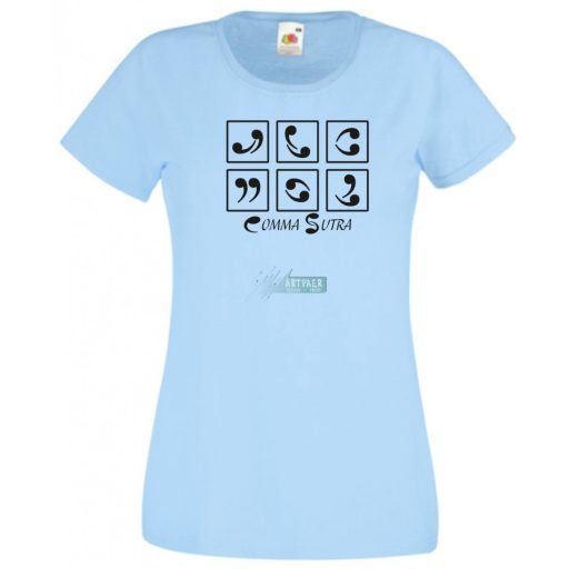 Humor Comma Sutra női rövid ujjú póló