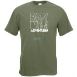 Everyday I'm - Kalandra fel férfi rövid ujjú póló