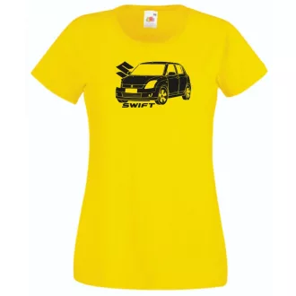 Auto fan Suzuki Swift női rövid ujjú póló