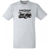 Auto fan Toyota Land Cruiser minima férfi rövid ujjú póló