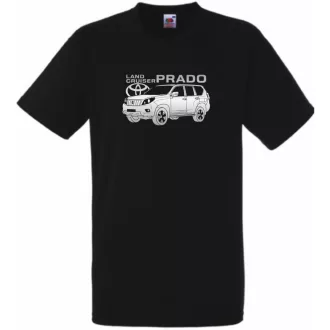   Auto fan Toyota Land Cruiser Prado minima férfi rövid ujjú póló
