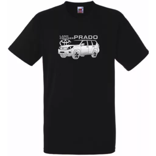 Auto fan Toyota Land Cruiser Prado minima férfi rövid ujjú póló