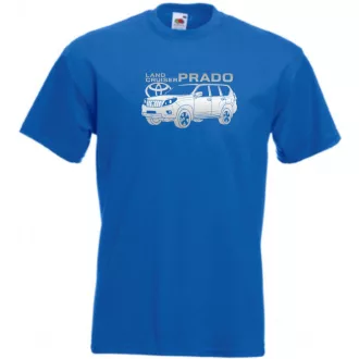   Auto fan Toyota Land Cruiser Prado minima férfi rövid ujjú póló