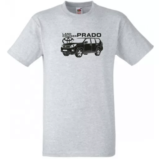 Auto fan Toyota Land Cruiser Prado minima férfi rövid ujjú póló