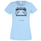 Így néz ki egy fantasztikus Nagymama női rövid ujjú póló