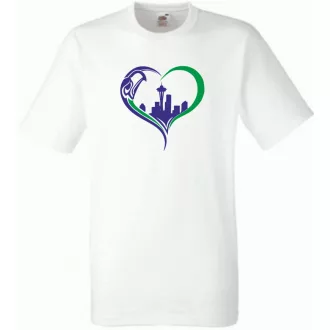 Funny Seahawks férfi rövid ujjú póló