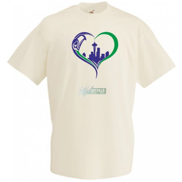 Funny Seahawks férfi rövid ujjú póló