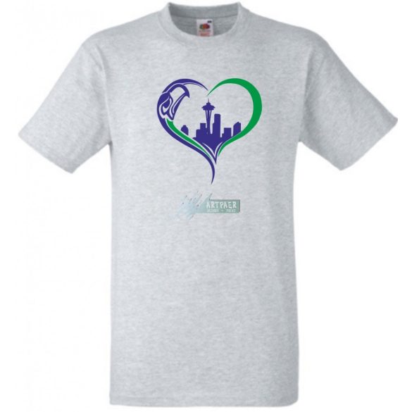 Funny Seahawks férfi rövid ujjú póló