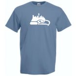 Funny Seahawks férfi rövid ujjú póló