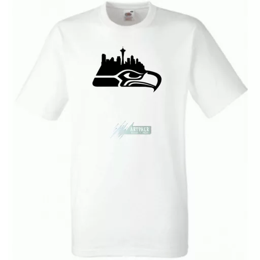 Funny Seahawks férfi rövid ujjú póló