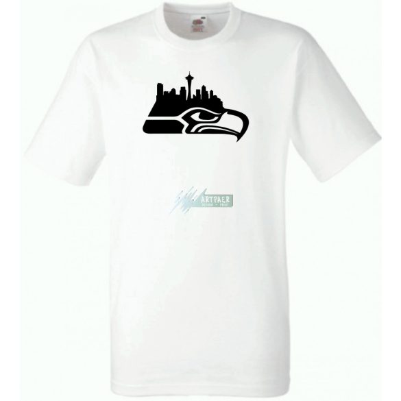 Funny Seahawks férfi rövid ujjú póló