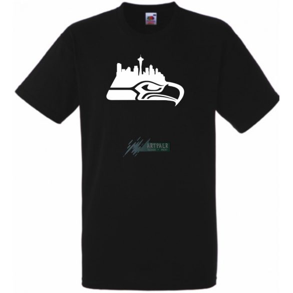 Funny Seahawks férfi rövid ujjú póló