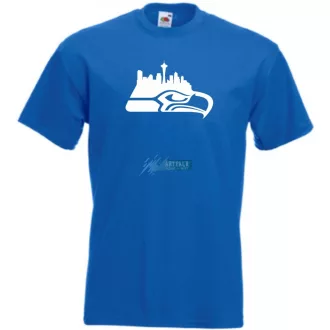 Funny Seahawks férfi rövid ujjú póló