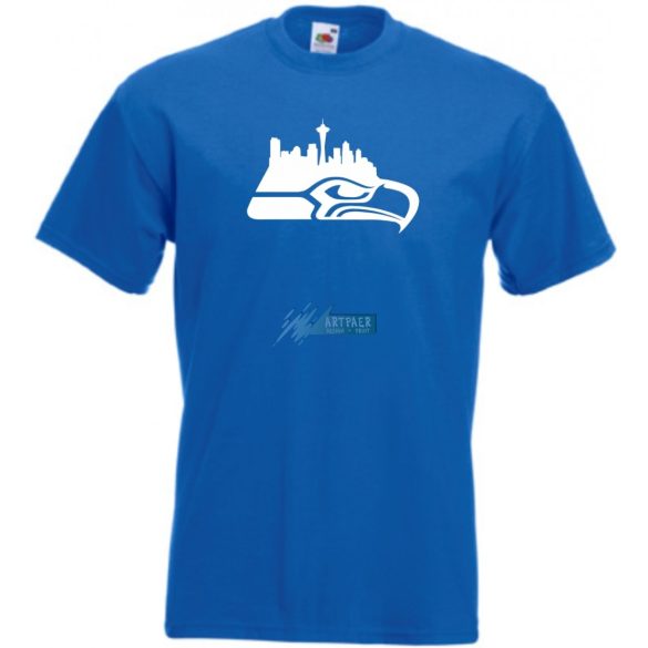 Funny Seahawks férfi rövid ujjú póló