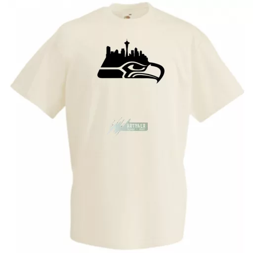 Funny Seahawks férfi rövid ujjú póló