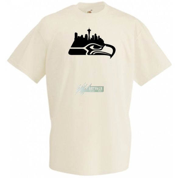 Funny Seahawks férfi rövid ujjú póló