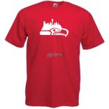 Funny Seahawks férfi rövid ujjú póló