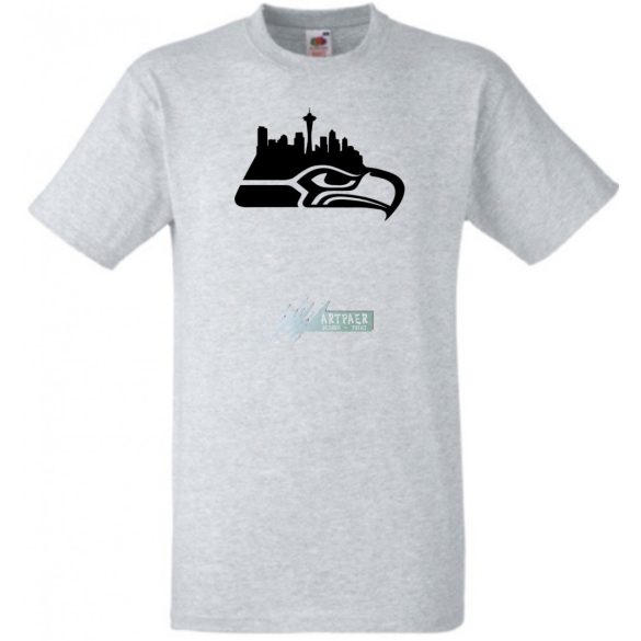 Funny Seahawks férfi rövid ujjú póló