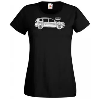 Auto fan Dacia Duster női rövid ujjú póló
