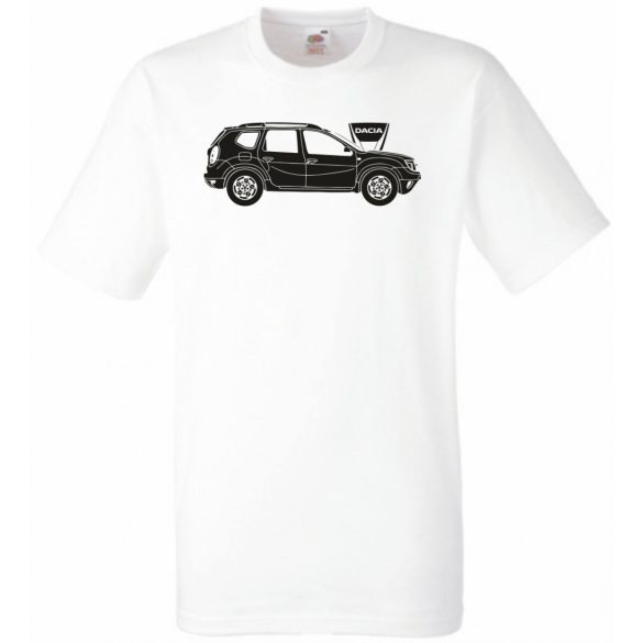 Auto fan Dacia Duster minima férfi rövid ujjú póló