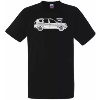 Auto fan Dacia Duster minima férfi rövid ujjú póló
