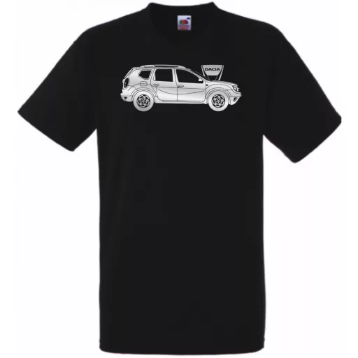 Auto fan Dacia Duster minima férfi rövid ujjú póló