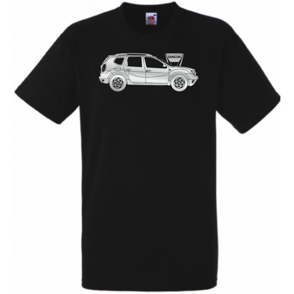 Auto fan Dacia Duster minima férfi rövid ujjú póló