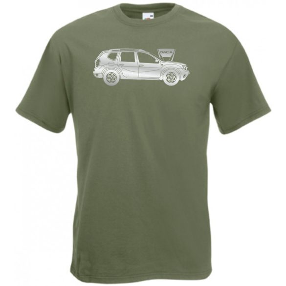 Auto fan Dacia Duster minima férfi rövid ujjú póló