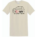 Auto fan Dacia - I Love My Duster férfi rövid ujjú póló