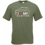 Auto fan Dacia - I Love My Duster férfi rövid ujjú póló