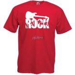 Zene fan - Rock n Roll gitár férfi rövid ujjú póló