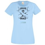 Zene fan - Rock n Roll női rövid ujjú póló